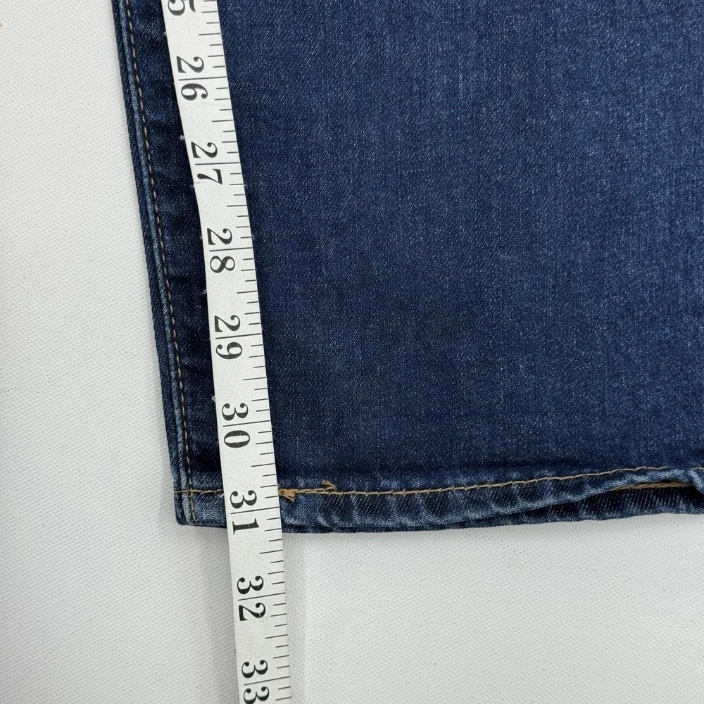 Levi's 502 Straight Leg Jeans Mens 34x32 Blue Denim‎ NWT Reclaimed Sustainable